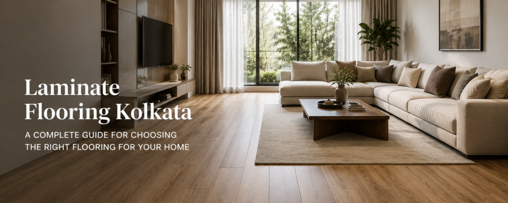 Premium laminate flooring Kolkata home interior
