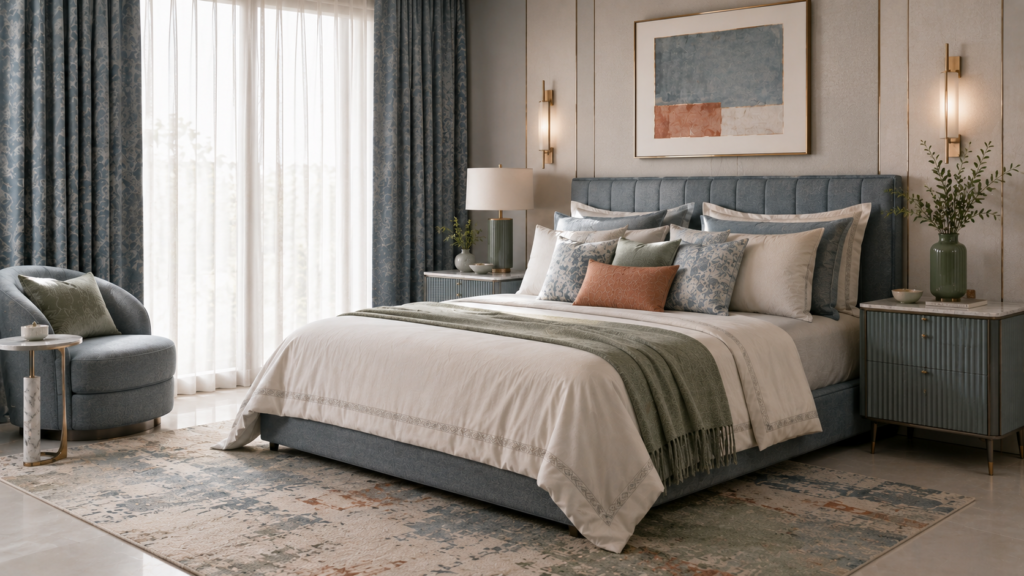 Elegant interior furnishings for a modern home