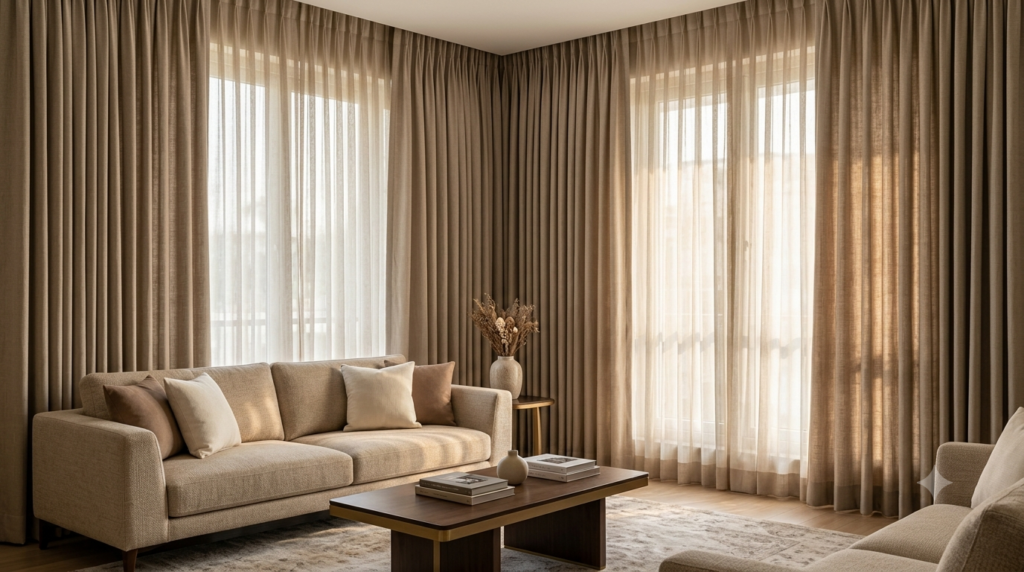 Premium curtains in Kolkata for modern homes
