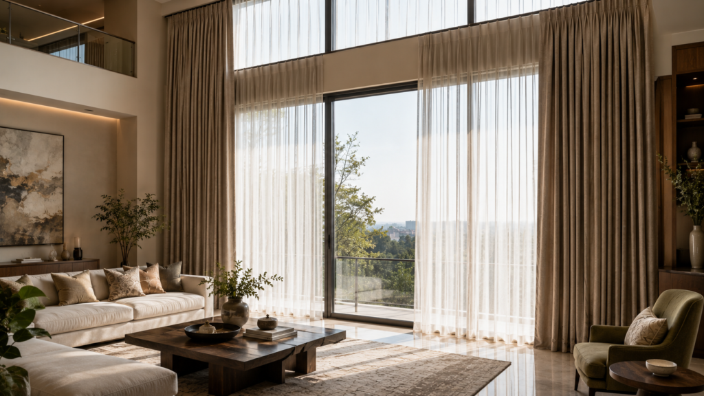 Elegant curtains for home windows